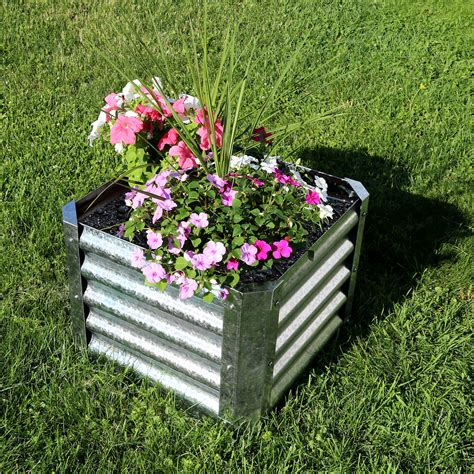 galvanized raised garden bed kit